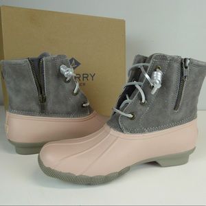 Sperry Saltwater Waterproof Leather Duck Boot NIB
